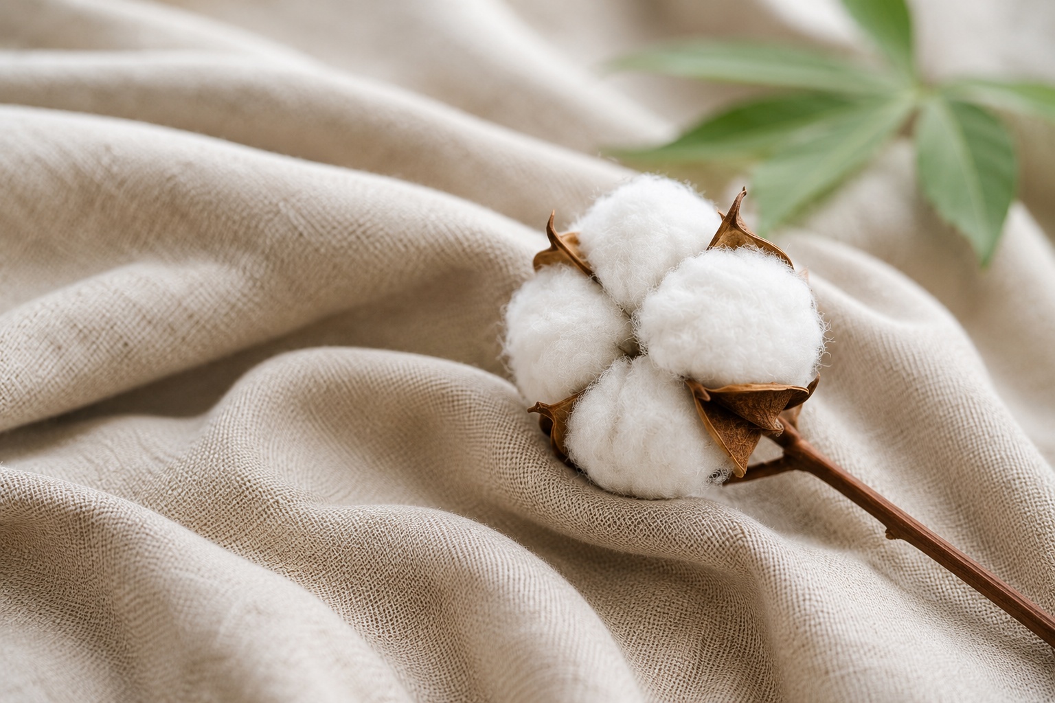 Sustainable fashion fabric texture